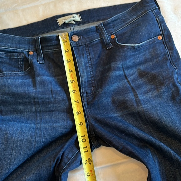 Women’s Madewell Skinny Dark Blue Jeans Size 31 - Picture 4 of 10